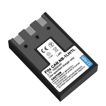 Аккумулятор NB-1L / NB-1LH 1500mAh 3.7V Li-Ion для фотоаппаратов Canon – надежная батарея для серий PowerShot и Digital IXUS