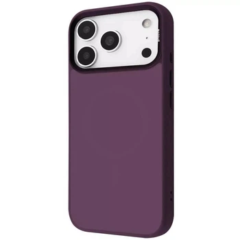 Чохол матова поверхня посилена рамка навколо камери Proove Sapphire Case with Magnetic Ring MagSafe iPhone 18 Pro cherry red