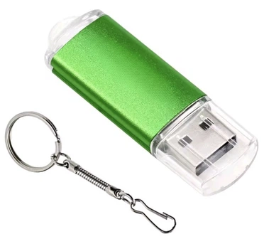 Флешка JASTER Green USB 2.0 4 ГБ USB накопитель (флешка) USB 2.0