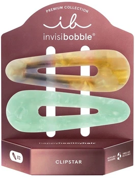 Zestaw szpinek do włosów Invisibobble Clipstar Premium Rainbow Carousel 2 szt (4063528075185)