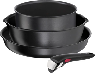Zestaw naczyń Tefal Ingenio Daily Chef 4 elementy (3168430335837)