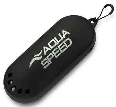 Чохол для окулярів Aqua Speed Silicone універсальний чорний силікон