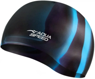 Шапка для плавания Aqua Speed BUNT 8841 силикон мультиколор Onesize
