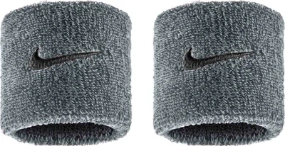 Напульсники Nike SWOOSH CLASSIC WRISTBANDS 2PK мікрофібра поліестер сірі One Size