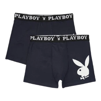 Набор мужских трусов-боксеров Playboy ANNYA синий хлопок S 2 шт