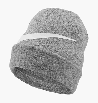 Шапка Nike Therma Beanıe Cuffed Swoosh Bere ONE SIZE Сірий DO8170-010