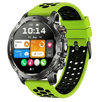 Смарт-годинник UWatch Smart Power Ultra Venom Green сталевий корпус 3 ремінці