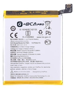 Акумулятор акб батарея BLP685 OnePlus 6T/7 3700 mAh Original PRC G+OCA PRo