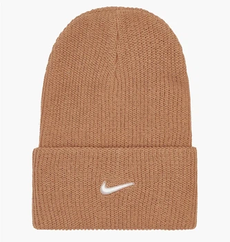 Шапка Nike Beanie Utility Swoosh Hemp ONE SIZE Світло-коричневий DV3342-200