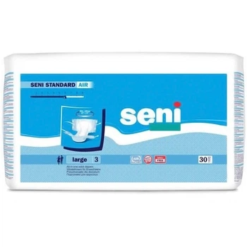 Подгузники для взрослых Seni Standard Air размер L, 30 шт