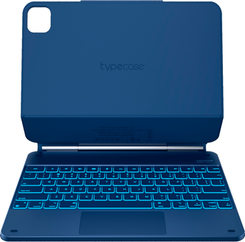 Чохол-клавіатура для планшета Typecase Edge для Apple iPad Pro 13" 2024/2025 Pacific Blue (6979284780585)