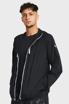 Чоловіча чорна вітровка UA PHANTOM WINDBREAKER Under Armour LG 1381879-001