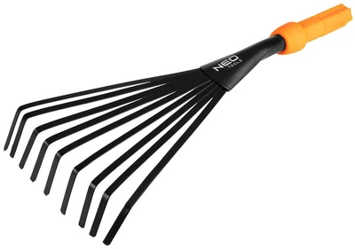 Грабли-веер садовые Neo Tools ширина 12.5 см 33 см система NEO Click (95-075)