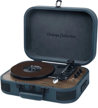 Gramofon winylowy Muse MT-201 OB Granatowy (3700460209520)