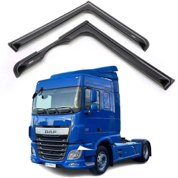 Дефлектори вікон для DAF XF 95/105 1997-2015 Скотч Kuzgun K.DF.01