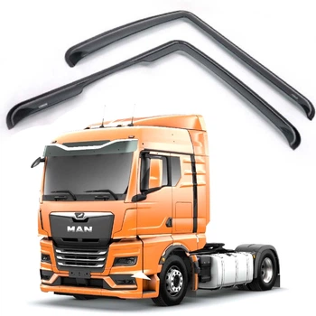 Дефлектори вікон для MAN Euro-6 TGS/TGX 2017-2024 Скотч Kuzgun K.MN.04