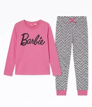Пижама для девочки Pepperts Barbie Барби BS001700 размер 134-140