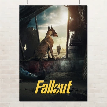 Постер Фолаут, пес Фор, Fallout, CX404, серіал, A3 42×30 см (id6609)