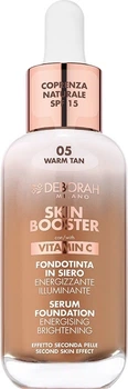 Podkład nawilżający Deborah Skin Booster SPF 15 5 Warm Tan 30 ml (8009518467963)