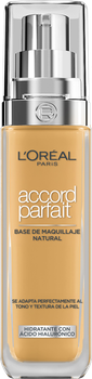 Тональний крем L'Oreal Paris Accord Parfait зволожувальний 6.5N Desert 30 мл (3600523818310)
