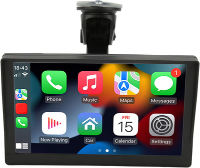Автопланшет 9 дюймів, автомонітор CarPlay Android Auto, відеореєстратор 1080P, камера заднього виду, Wi-Fi Bluetooth 5.0 PND-Q9S