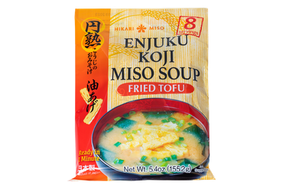 Суп Мисо быстрого приготовления с жареным тофу HIKARI MISO 153 г (8шт)
