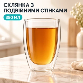 Стакан с двойными стенками UFT DG13 350 мл
