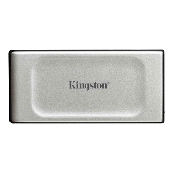 Портативный SSD Kingston XS2000 2 TB USB 3.2 Gen 2x2 Type-C IP55 серебристый
