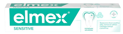 Набір зубних паст Elmex Sensitive Tripack з фтором 3 x 75 мл (8590232000227)