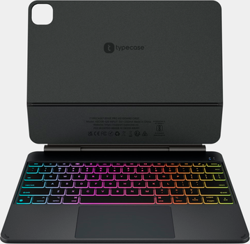 Чохол-клавіатура для планшета Typecase Edge Pro для Apple iPad Air 13" M2 2024 / M3 2025 / M4 2026 Black (6979284780707)