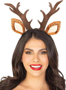 Обруч з вушками та ріжками оленяти Leg Avenue Fawn Headband