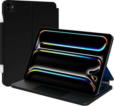 Etui z klawiaturą na tablet Typecase Studio do Apple iPad Air 11" M2 2024 / M3 2025 / M4 2026 Black (6979284780691)