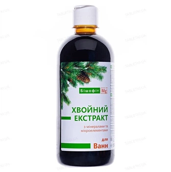 Хвойный экстракт Бишофит Mg++ с минералами и микроэлементами 500 мл (680187)