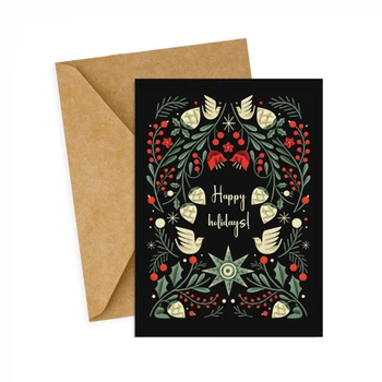 Новорічна листівка Happy Holidays