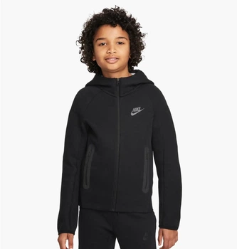 Детская толстовка Nike Nsw Club Flc Hd S Черная FD3285-010