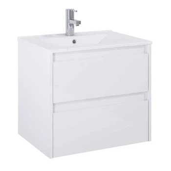 Шафка з умивальником Roca Claudia 600 White matt (A857794529+A3272A3000)