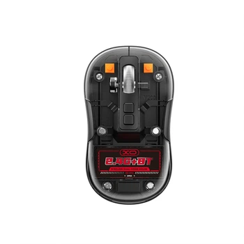 Мышь беспроводная XO M16 USB 2.4G, 5 кнопок, черная
