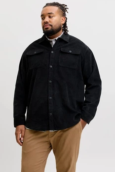 Куртка-сорочка Jack&Jones чорна 8XL (100386-black-13158)