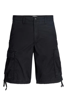 Шорти карго Jack&Jones чорні 42 (700375-black-12215)