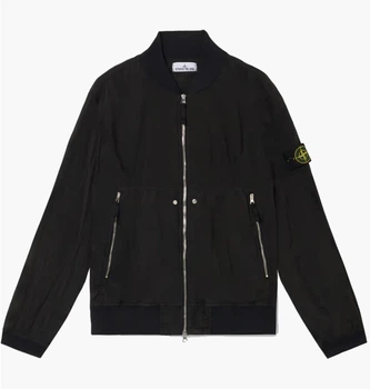 Куртка чоловіча Stone Island Bomber Nylon Metal Watro-Tc In Econyl L Чорний K1S154100019-S0020-V0029