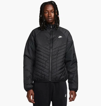 Куртка чоловіча Nike M Nk Wr Tf Midweight Puffer M Чорний FB8195-010