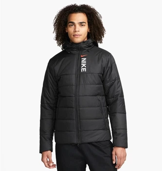 Куртка мужская Nike M Nsw Hybrid Syn Fill Jkt S Чорно-білий DX2036-010