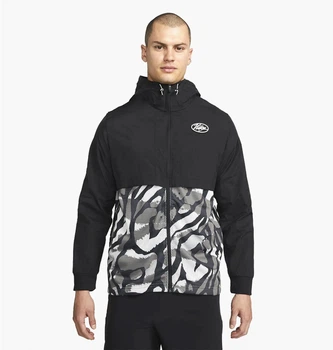 Куртка чоловіча Nike Dri-Fit Sport Clash XL Чорно-білий DM5552-011
