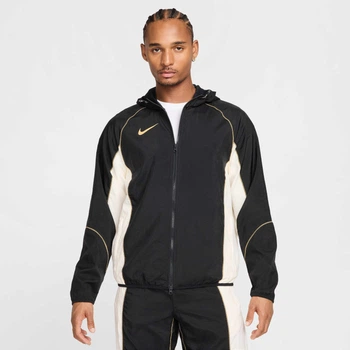 Ветровка мужскиая Nike Strike+ Water-Repellent Hooded M Чорно-білий HJ3802-013