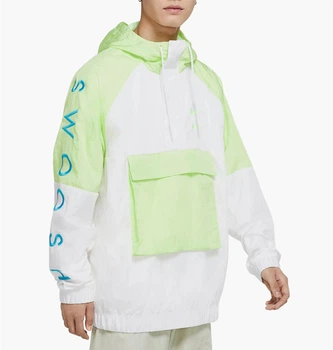 Ветровка мужскиая Nike Sportswear Swoosh Woven Hoodie M Салатовий CU3885-701