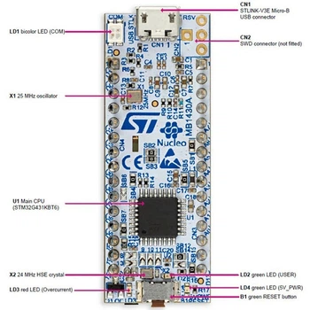 Отладочный комплекс NUCLEO NUCLEO-G431KB - 765386