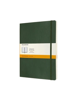 Записная книжка Moleskine Classic большая, линейка Миртовый Зеленый Мягкая (QP621K15) 8053853600059