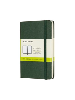 Записная книжка Moleskine Classic карманная, Нелинованная Миртово-зеленая (QP012K15) 8058647629032