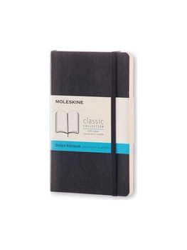 Записная книжка Moleskine Classic карманная, Точка Черный Мягкий (QP614) 8051272892734