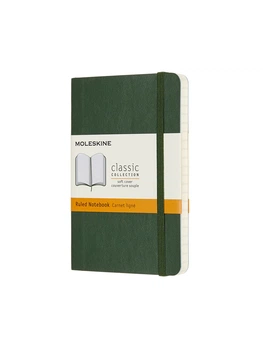 Блокнот Moleskine Classic карманный, Линейка Миртовый Зеленый Мягкий (QP611K15) 8058647629148